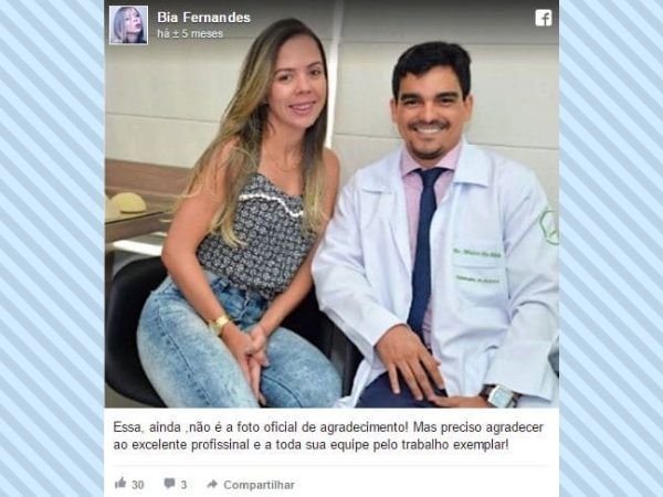 Bia Fernandes depoimento cirurgia plastica